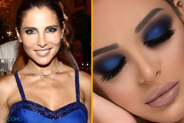 Looks de maquillaje ideales para resaltar tu vestido azul oscuro