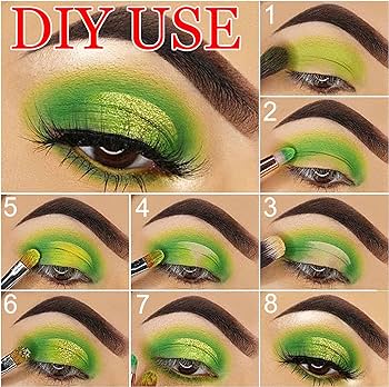 Maquillaje paso a paso: Crea un look vibrante con tonos verdes