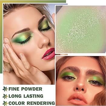 Maquillaje verde y amarillo: Cómo lograr un look fresco y vibrante