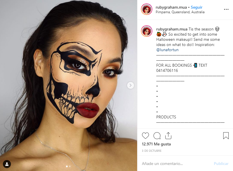 Maquillajes de Halloween: ¡Deslumbra con tu Calavera!